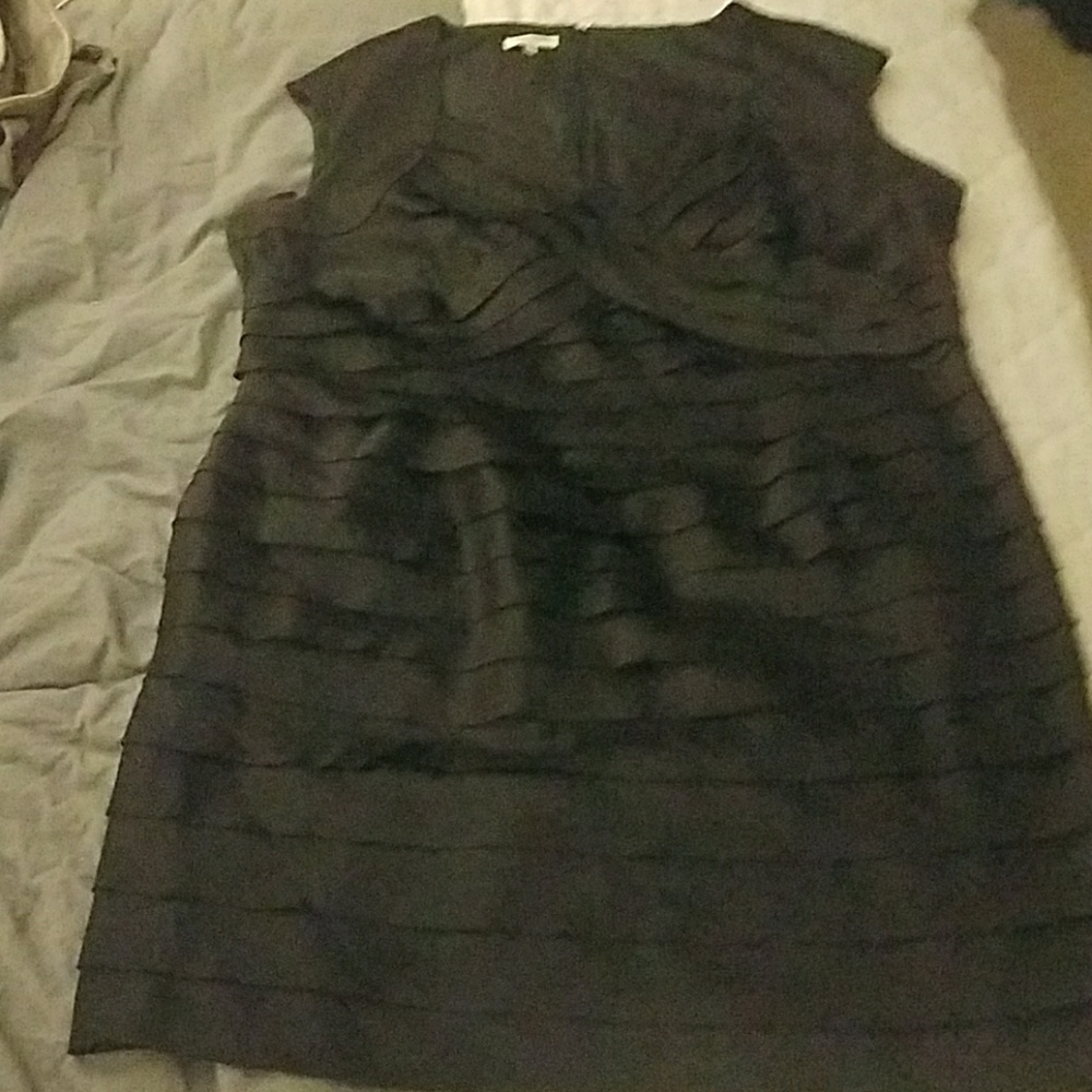 Black Layered Cocktail Dress
